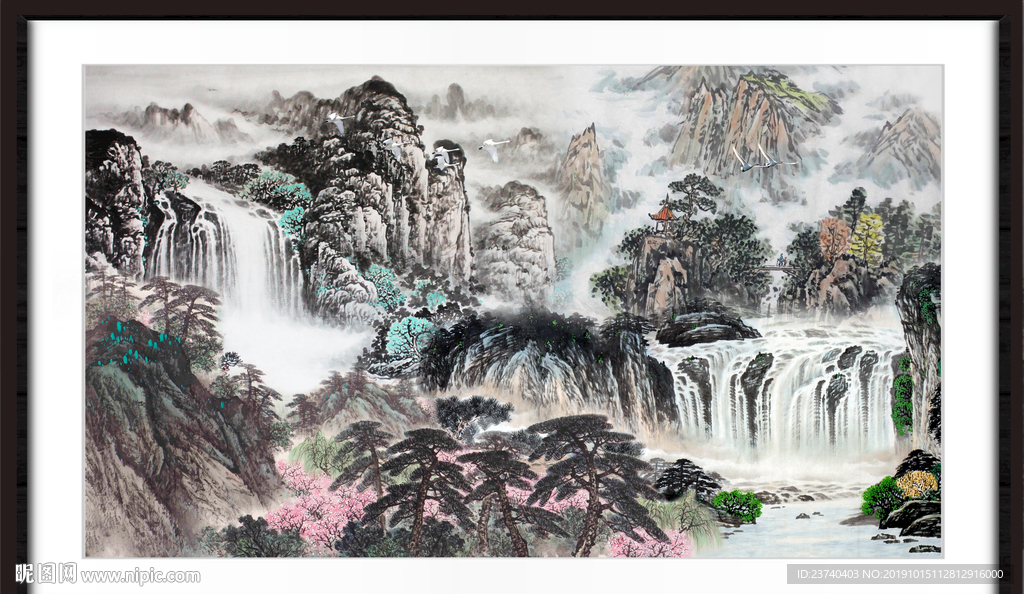国画山水