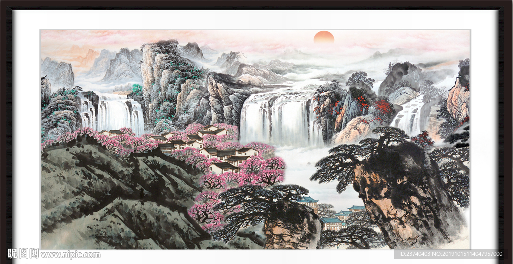 山水画