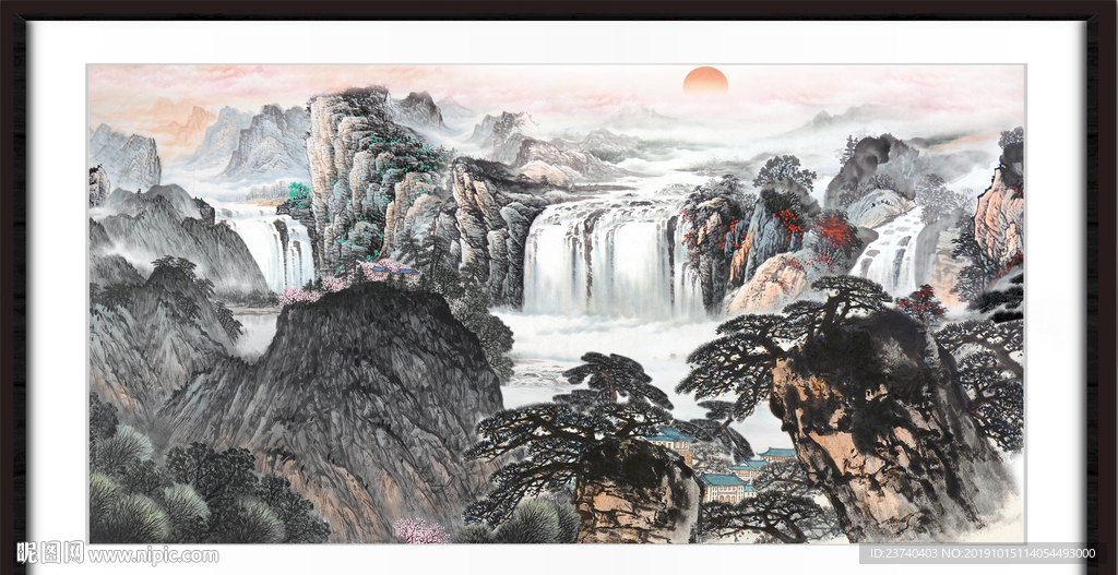 山水画