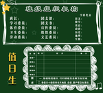 学校班级展板