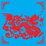 龙剪纸