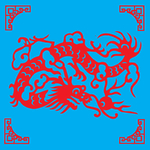 龙剪纸