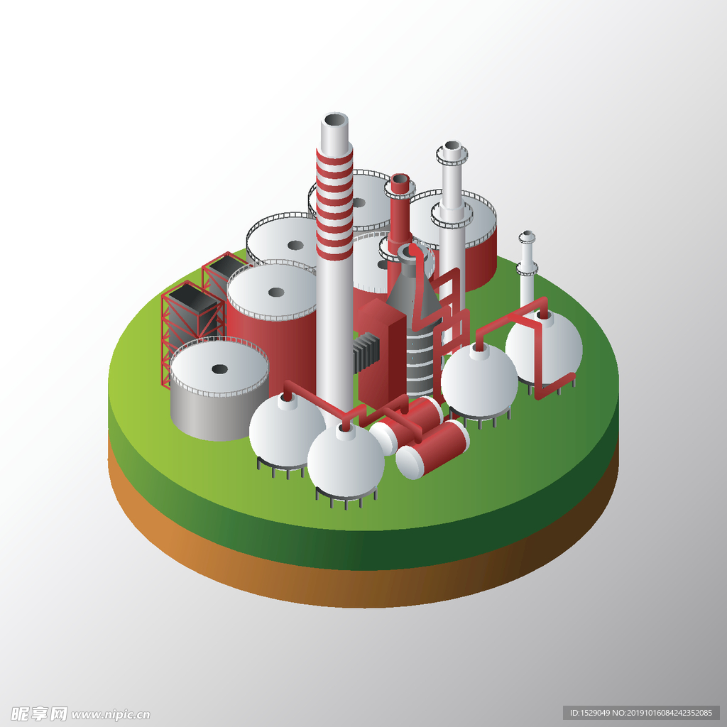3D工业背景