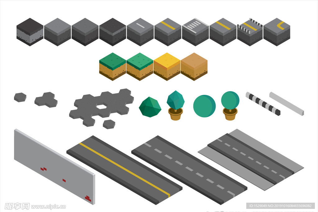 3D道路设计素材