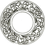 花边矢量图