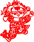 卡通小孩