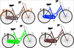 自行车配色图片