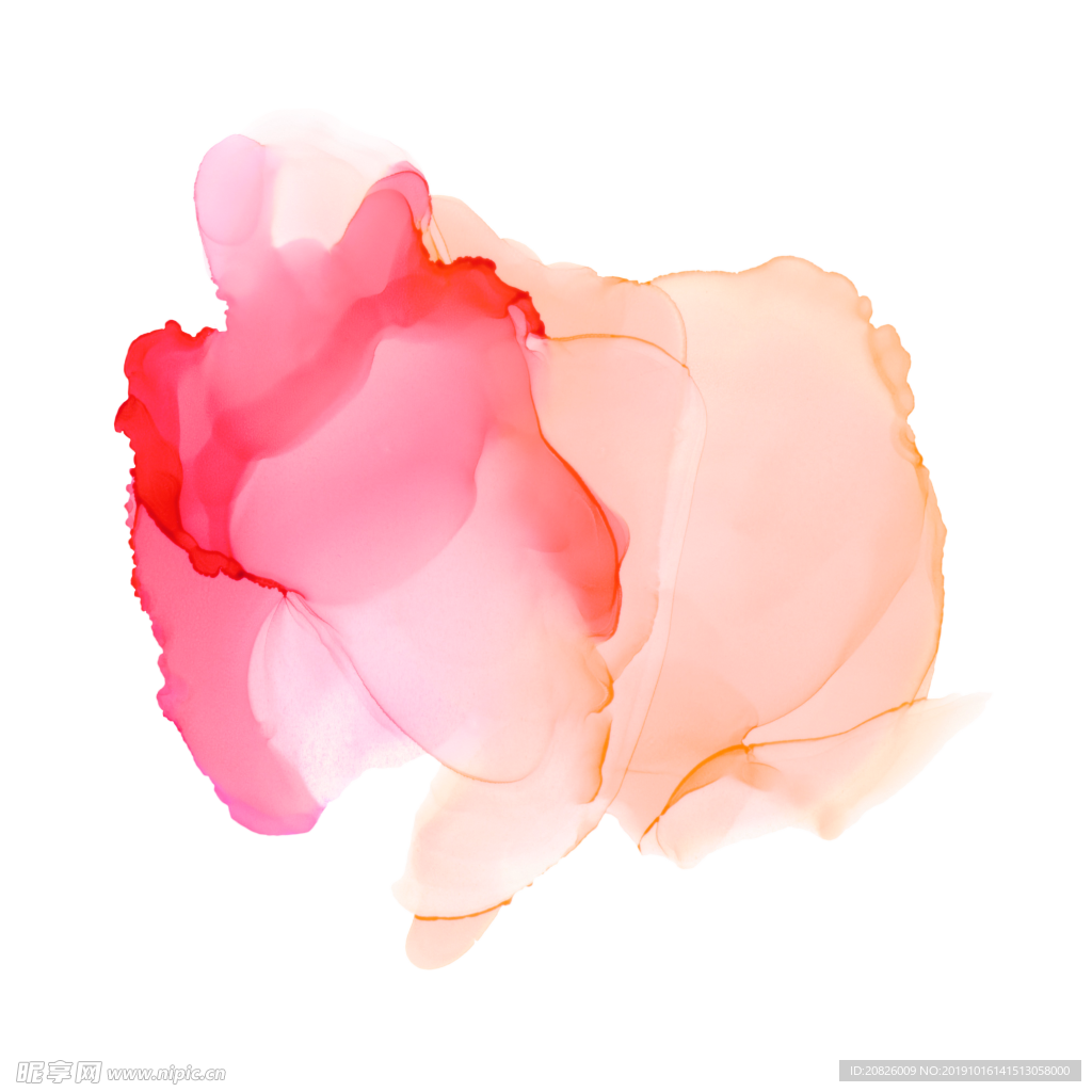 水彩底纹