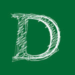 粉笔字字母矢量图