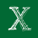 粉笔字字母矢量图