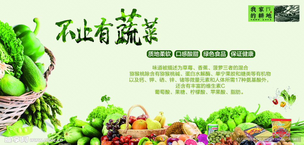 水果蔬菜海报