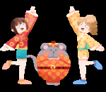 鼠年卡通鼠吉祥