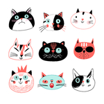 可爱小猫图案