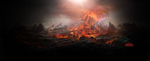 火山爆发