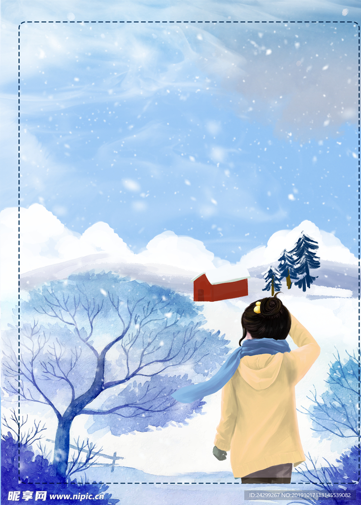 下雪
