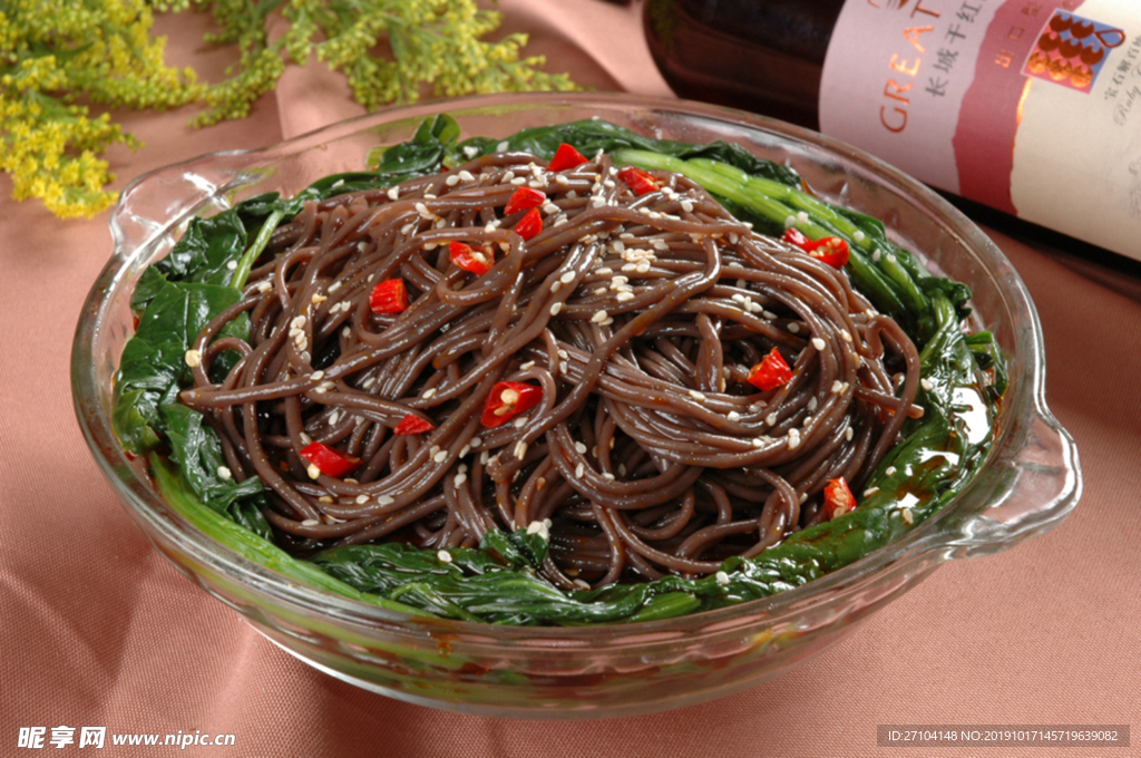 菠菜蕨根粉