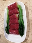 红米肠粉美食图片