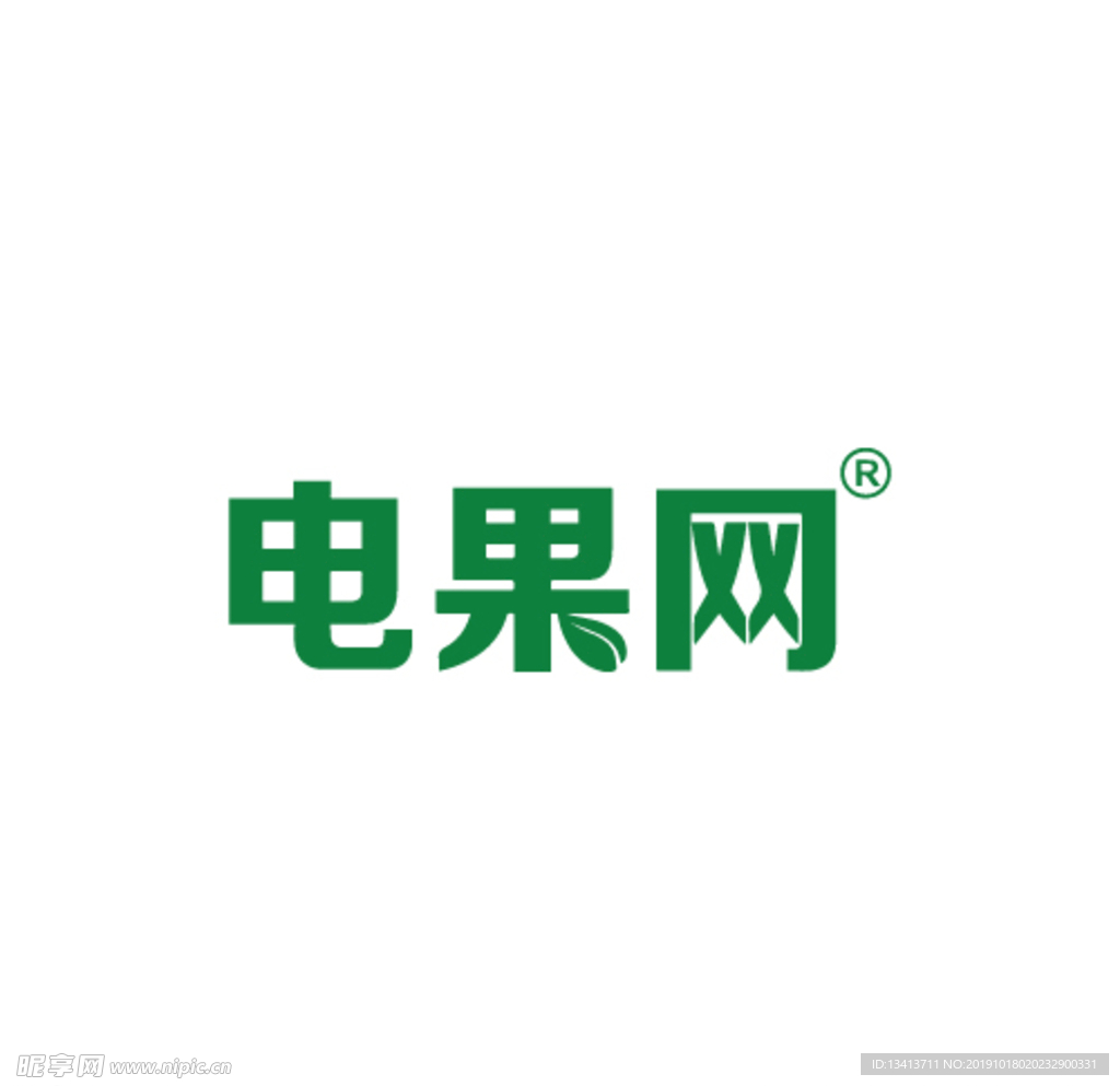 电果网logo超市卖场便利店