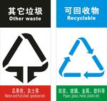 可回收垃圾及其他垃圾