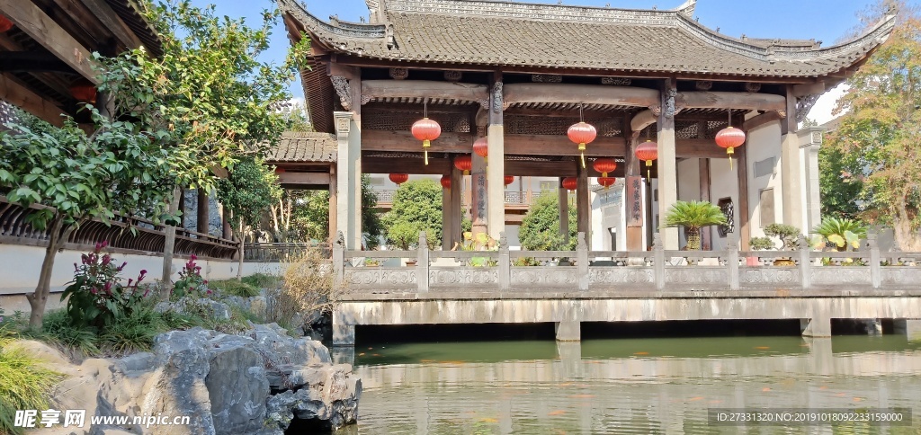 歙县徽商大宅院