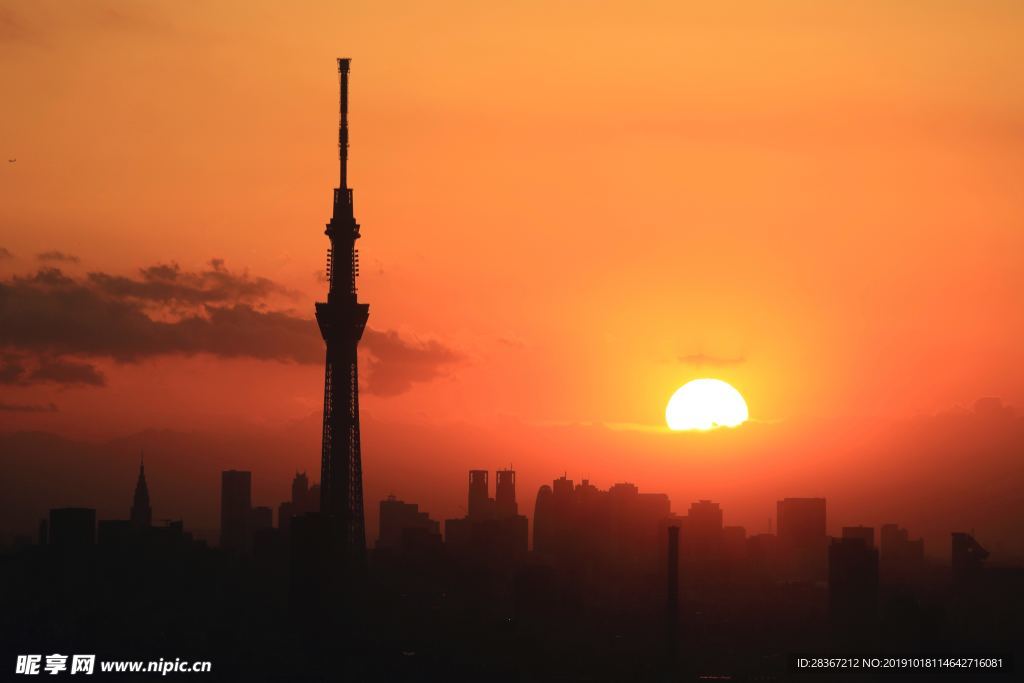 天空 蓝天