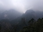 黄山的雾景