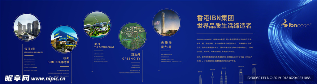 地产活动展示墙