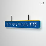 武藏楼层索引吊牌平面图