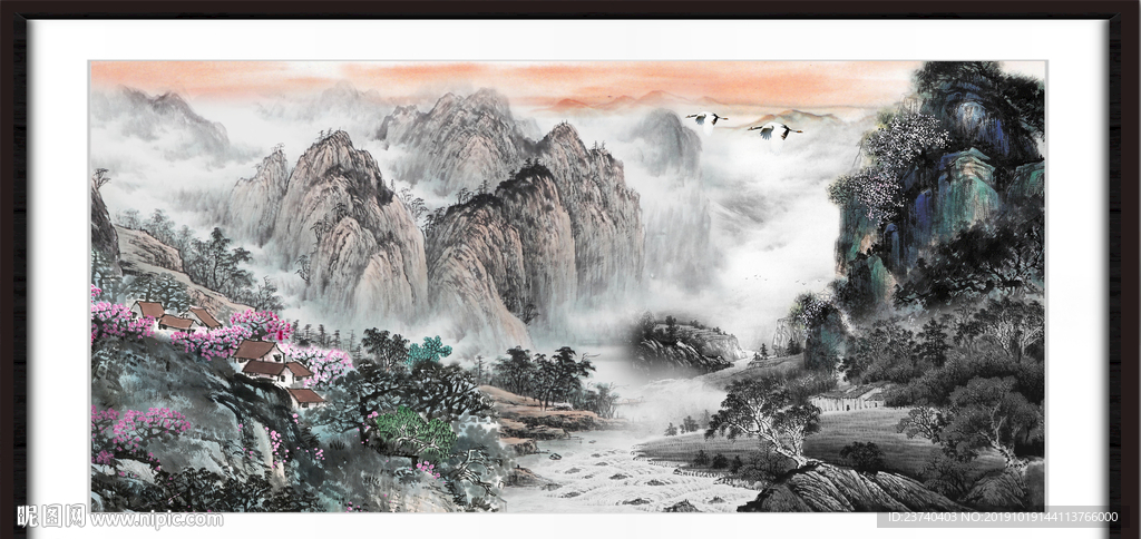 水墨国画