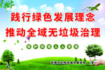全域无垃圾展板