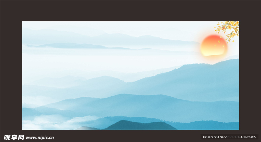 中式背景