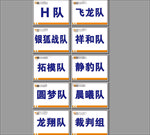 队牌