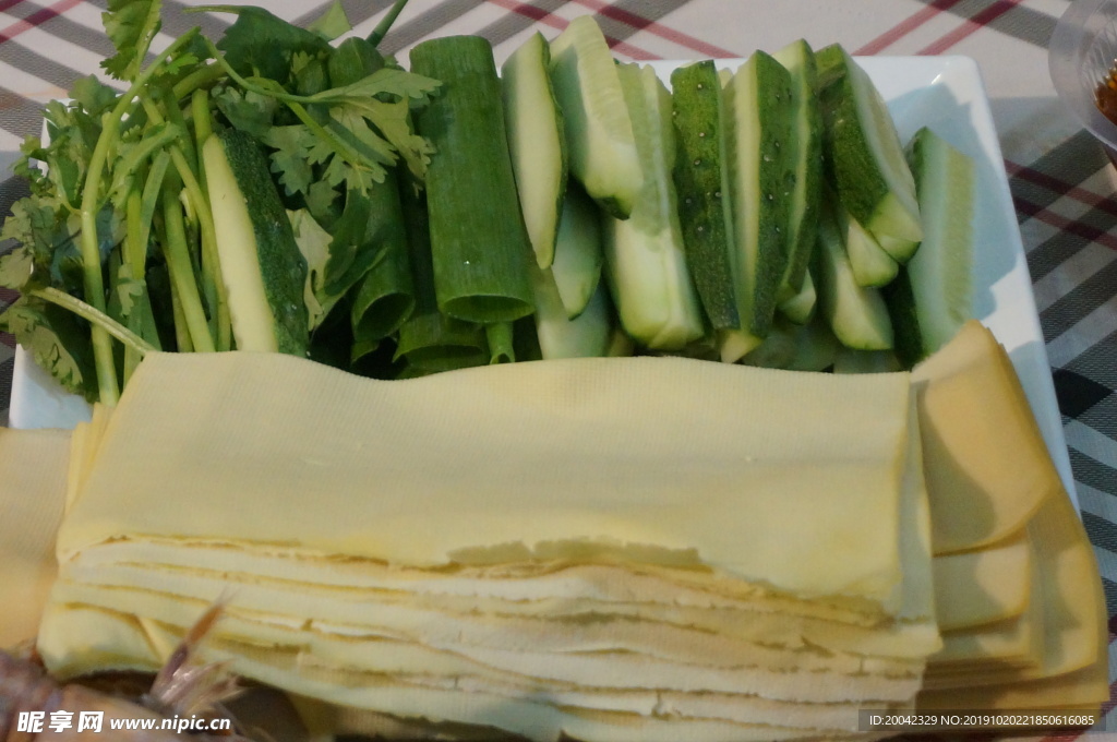 小葱干豆腐