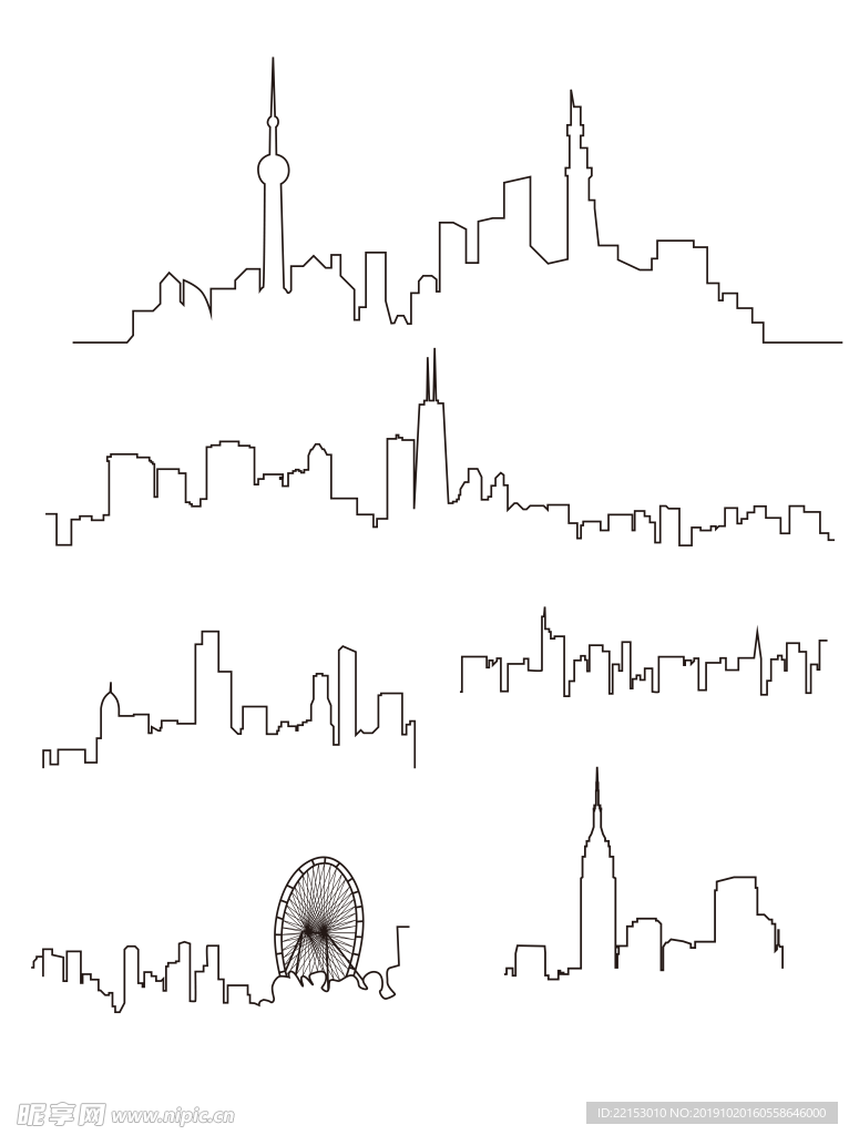城市线框
