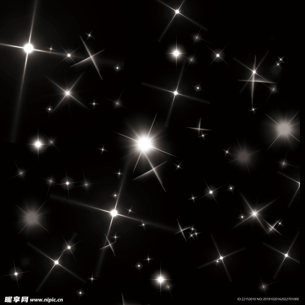 夜空星光