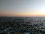 南澳岛大海日落黄昏