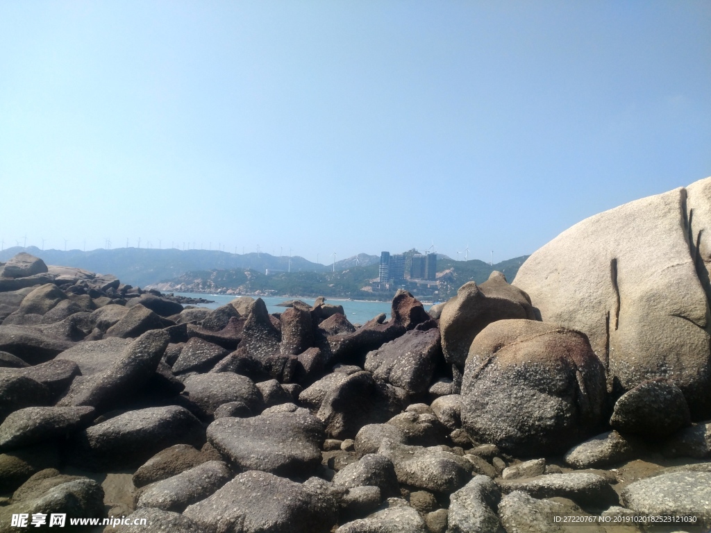 南澳岛海岸礁石