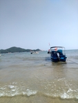 南澳岛海边的渔船