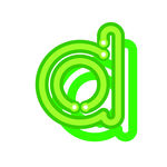 矢量灯管字母