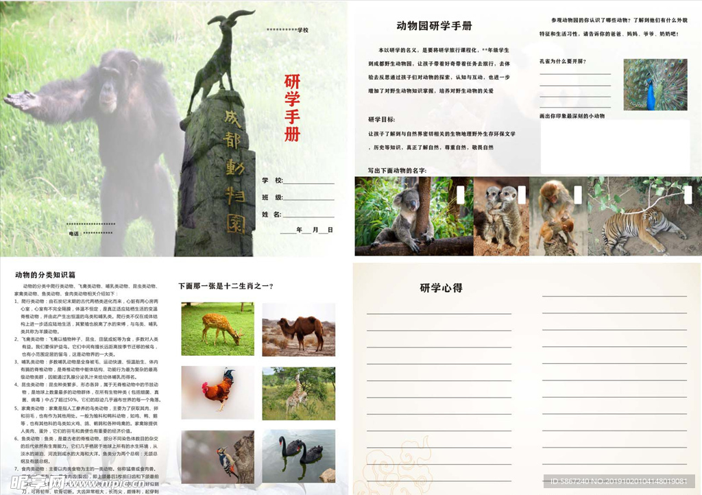 研学手册