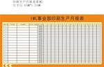 车间日报表