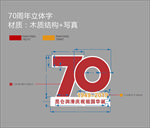 70周年造型