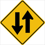 外国交通图标 双向道路图标