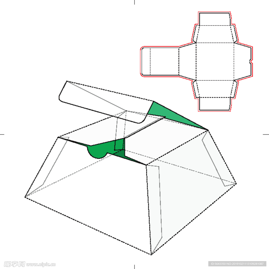 包装盒 礼盒 设计 效果图