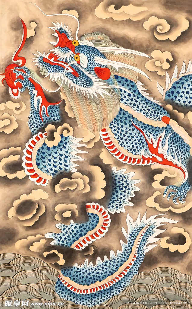 国画龙