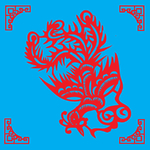 凤凰剪纸