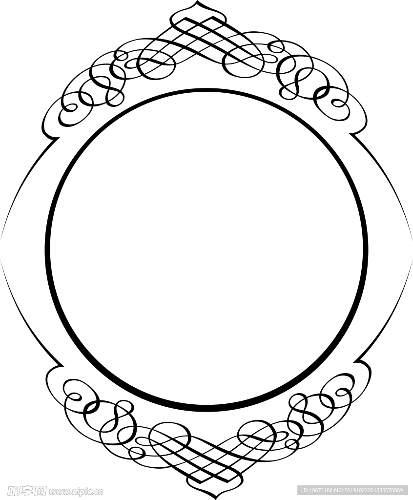 欧式边框