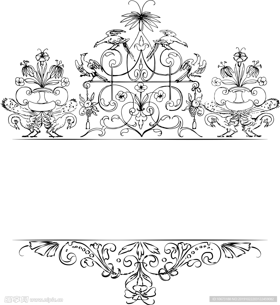 欧式边框