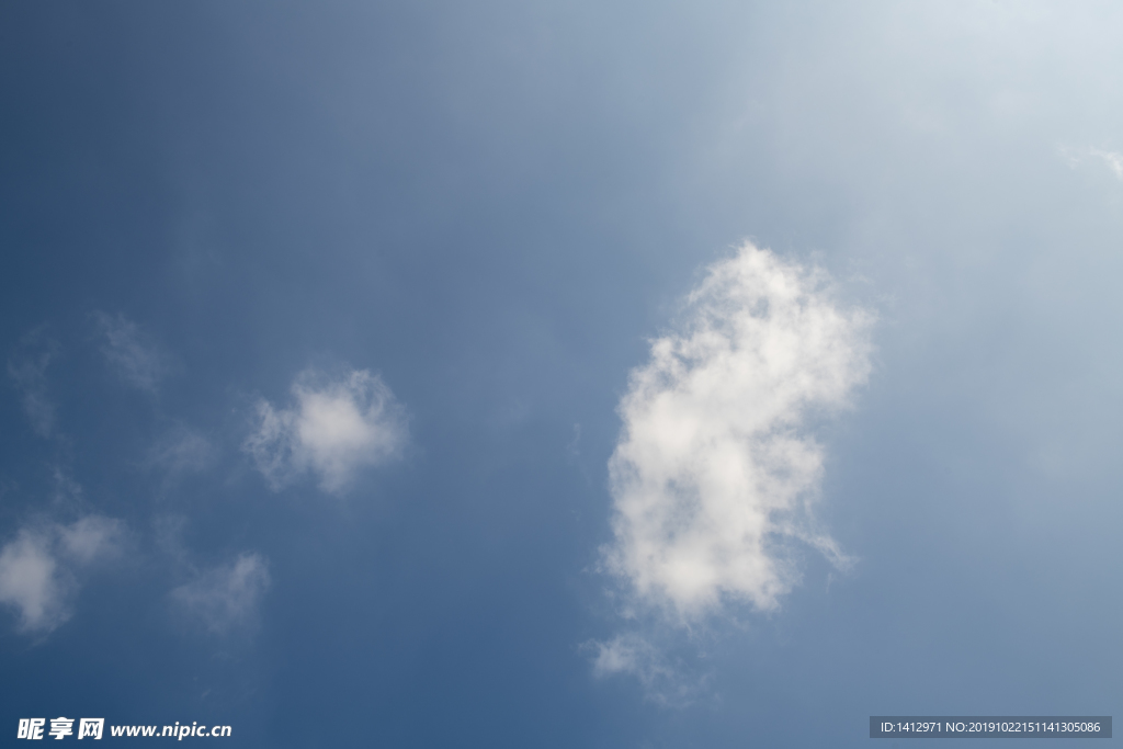 天空 晴天 蓝天 白云 云朵