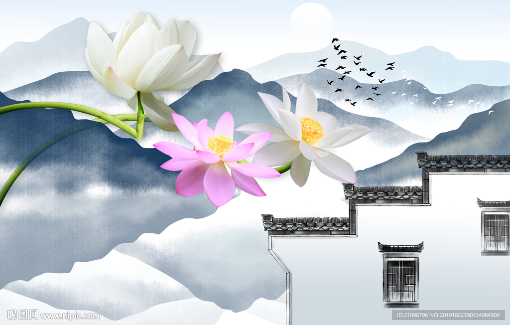 时尚背景墙
